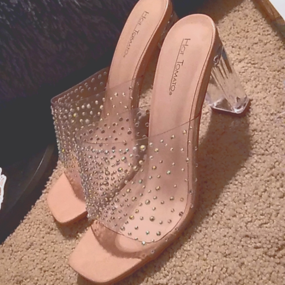 Glitter heels